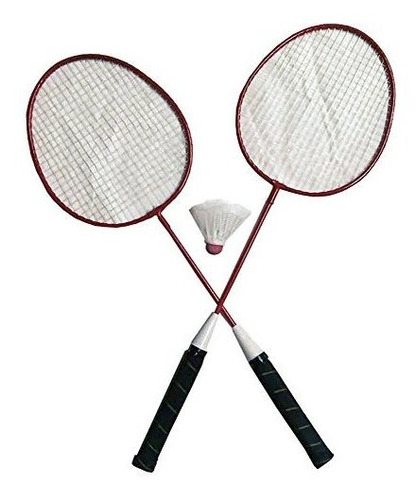 Set De Bádminton Rojo Y Negro