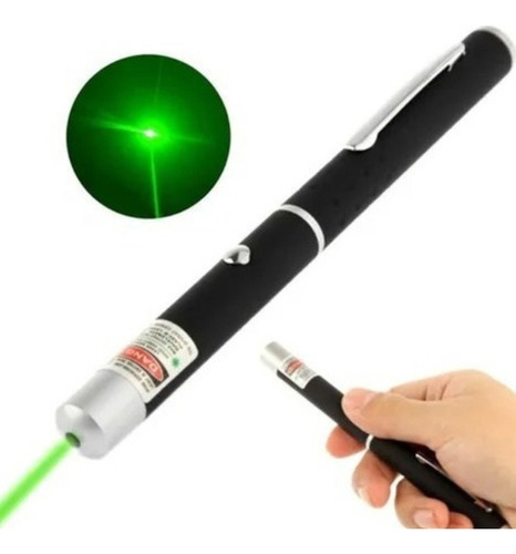 Puntero Láser Laser Color Verde 5 Mw Señalar Ptos Lejanos