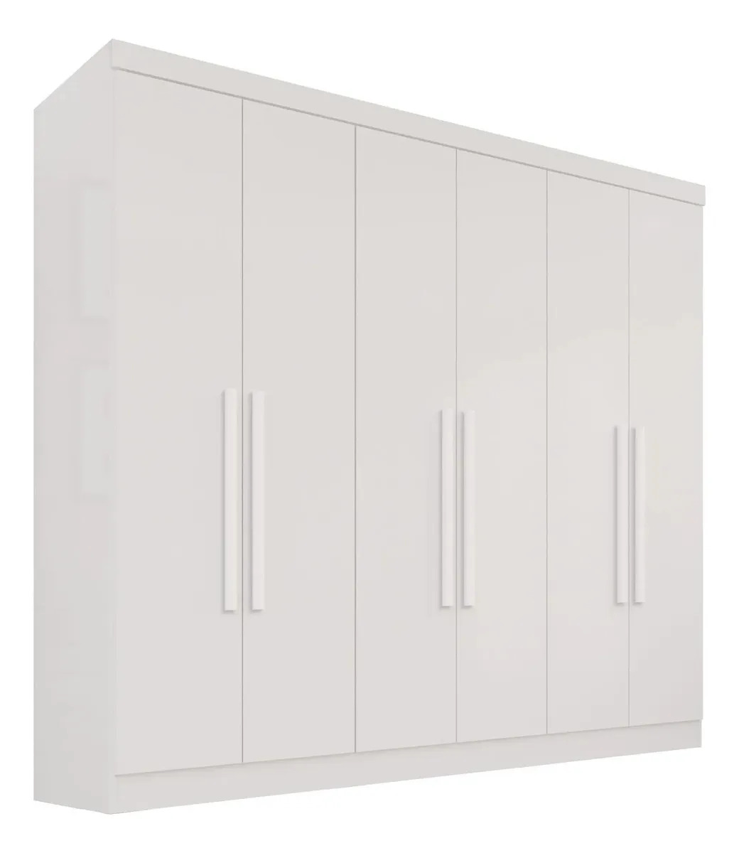 Guarda-roupa Casal 6 Portas 2 Gavetas França