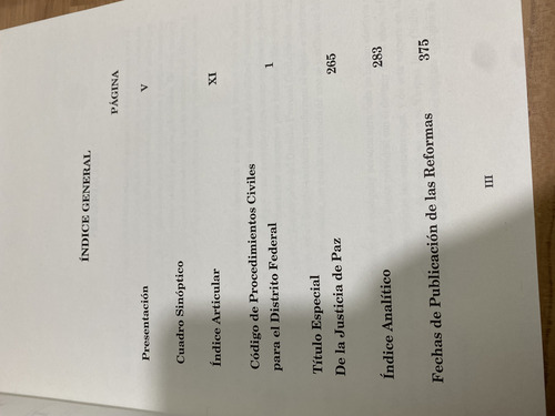 Código De Proc. Civiles Para El Distrito Federal 2002 (Usado)