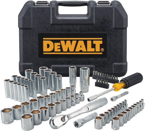 Dewalt 84pc Juego De Herramientas Mecanicas