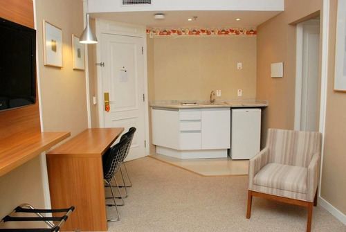 Imagem 1 de 15 de Flat Nos Jardins, Proximo A Av. Paulista Para Moradia Ou Investimento - Sf25467