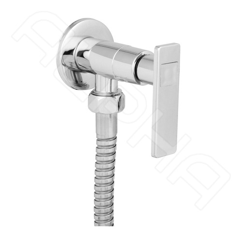 Ducha Higiênica Luxo Metal Cromado Acionamento 1/4 Volta C73