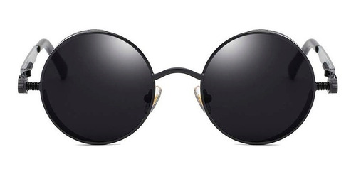 Gafas De Sol Casual Steampunk Redondas Unisex