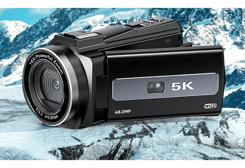 5k Videocámara Cámara De Vídeo Wi-fi Cámara Digital Pantalla