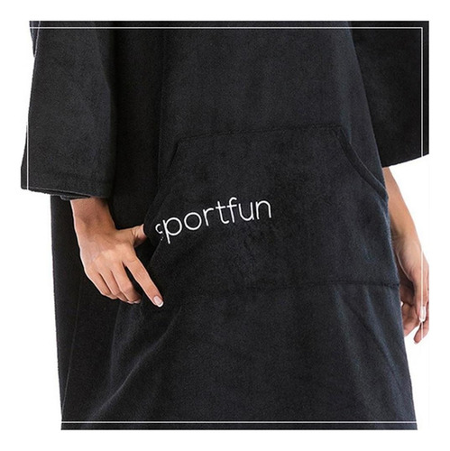 Cambio De Toalla De Bata Poncho De Surf De Secado Rápido A