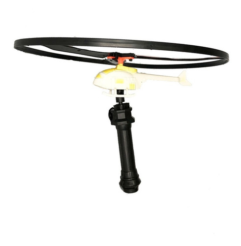 Imagen 5 de 10 de Helicoptero De Juguete - Pull Up - Volador - Infantil
