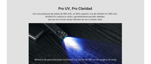Olight Linterna Arkfeld Pro 1300lum Luz Uv Laser Recargable