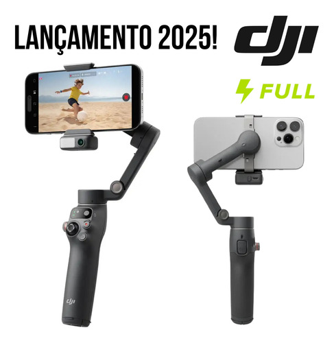 Gimbal Celular Dji Osmo Mobile 7p Estabilizador C/ Módulo