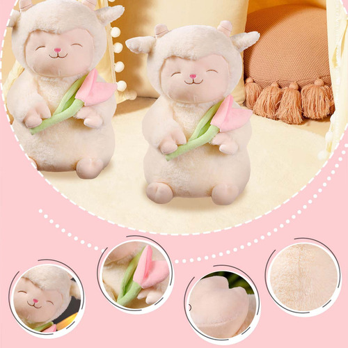 M Juguetes De Peluche Tulipan Cordero Peluche Critters