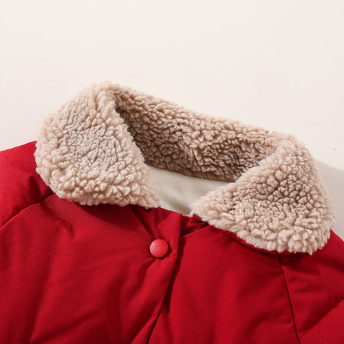 Chaqueta Acolchado De Invierno Con Relleno Cálido Para Bebé