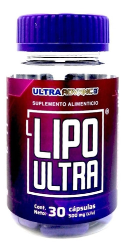 Lipo Ultra D Ultra Adavanc3 30 Cap Perdida Y Control De Peso Sabor Sin sabor