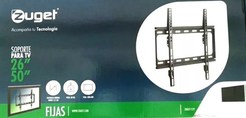 Base Para Tv 32 A 47 Fija Smart Lcd Led Curved Pared Zuget
