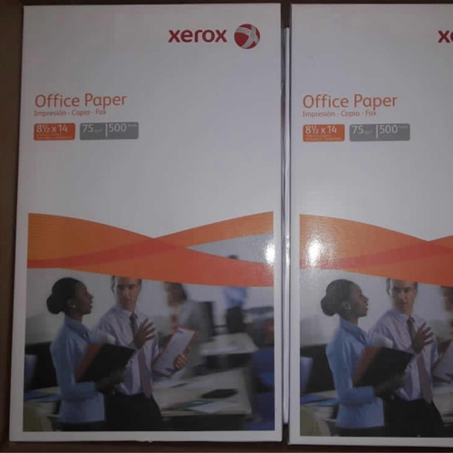 Resma De Papel Xerox (hojas Blancas) Extra Oficio Base 20