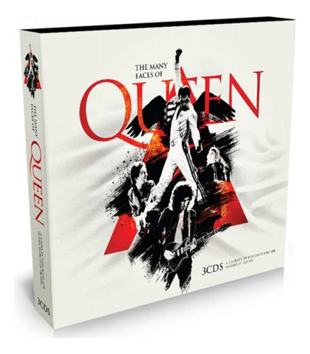Many Faces Of Queen 3 Cd Tributo Bryan May+ Faces + B Sides
