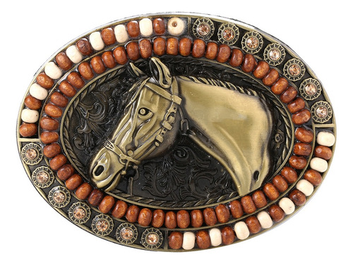 Hebilla De Cinturón Retro Aleación Clásica Vaquero