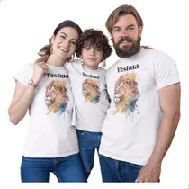 Comprar Kit 3 Camisetas Pai, Mãe, Filho Tshirt Babylook Mega Oferta