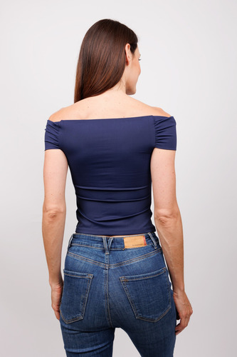 Blusa Juvenil Moda Playera Olan Ancho Monique Calidad Bgl