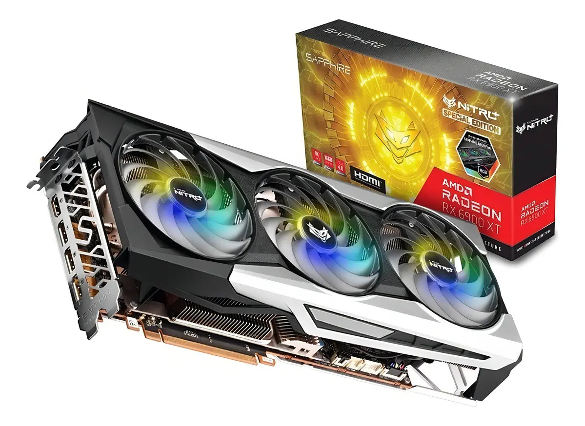 Placa Video Sapphire Amd Radeon Rx 6900 Xt Nitro Se 16gb Csi