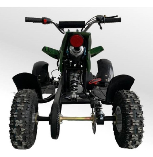Quadriciclo 49cc Infantil Bz Dino Barzi Motors Verde Cm