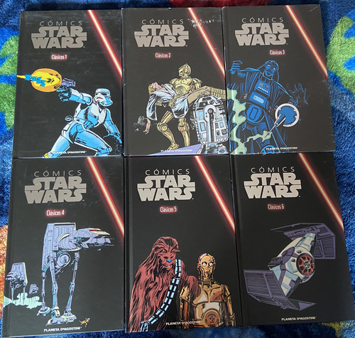 Comics Star Wars Clásicos Volumen 1 A 6 (Usado)