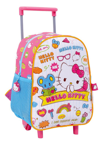 Mochila Con Carrito Jardin 12 Pulgadas Hello Ktty Original