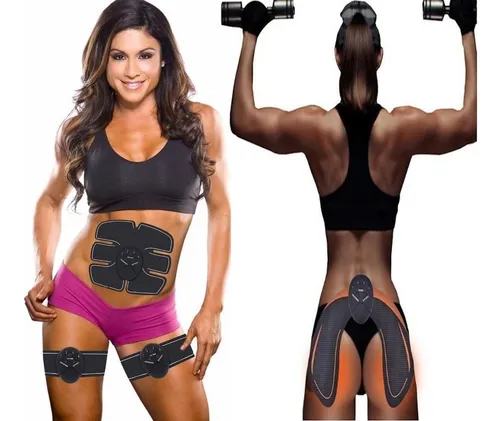 comprar Estimulador Muscular Kit X2 Gluteos + Abdomen Brazos Pierna