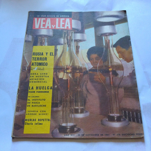 Revista Vea Y Lea 376 - 23 Noviembre 1961 