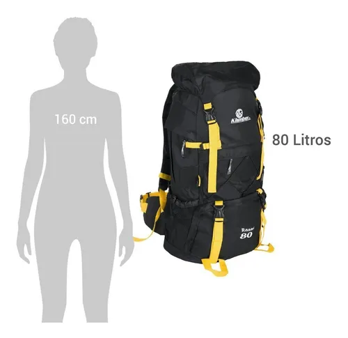 Mochila klimber 80 litros new arrivals