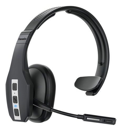 Conambo Noise Cancelling Bluetooth Headset V5.1, 35hrs Hd T. Color Black