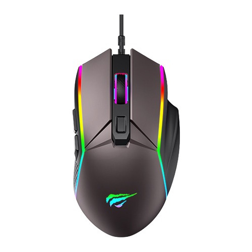 Mouse Gaming Programable Rgbms1028 Uso Prolongado Rigido