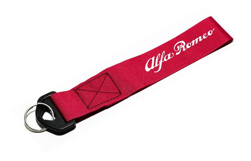 Llavero Cinta Remolque 002 - Rojo - Alfa Romeo