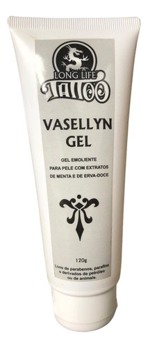 Vasellyn Gel Refrescante Micropigmentação Vegan 120g Vegana
