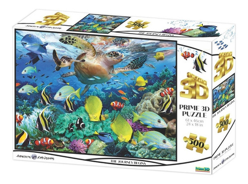 Puzzle Prime 3d El Viaje Comienza 500 Piezas Art 10069