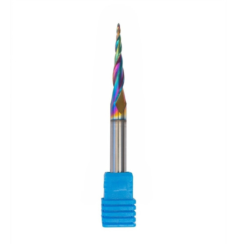 Fresa Router Cnc 2f Punta Bola 2x30,5 Mm Con Recubrimiento