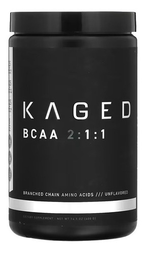 Kaged Bcaa 2:1:1 Aminoacidos 400 Gr 72 Servicios