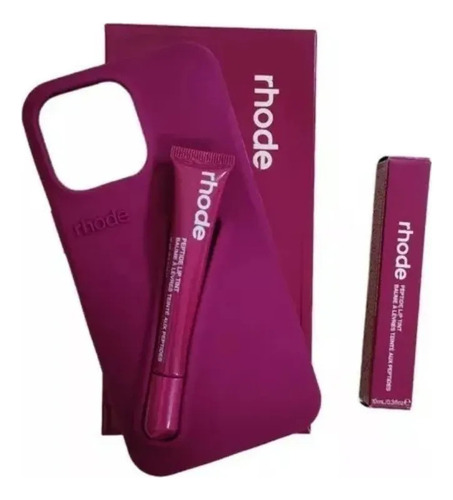 Estuche Con Lápiz Labial Original De Rhode Hailey Bieber Par