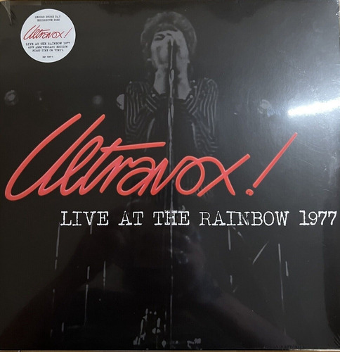 Ultravox - Live At The Rainbow 1977 - Vinilo Importado Nuevo