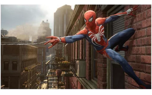 Jogo Homem Aranha - Spider-man - Ps4 - Mídia Física