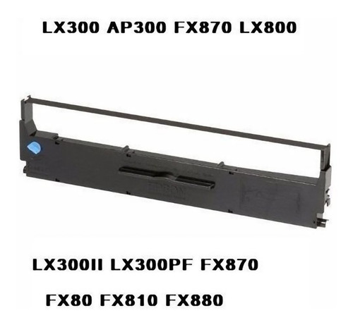 Pack 2 Cintas Compatible Epson 8750 Lx300 Lx300 Fx 880 Ap300
