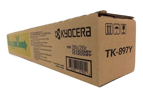 Toner Kyocera Tk-897y Taskalfa 6000 Páginas | Original