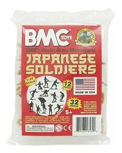 Bmc Classic Marx Japonês Plástico Exército Masculino 32pc Ww