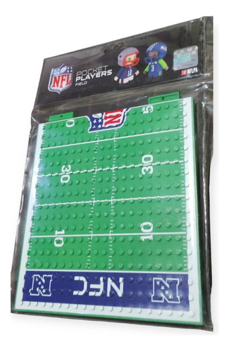 Figuras Tablero  Pocket Players Nfl Figuras Campo Fútbol 