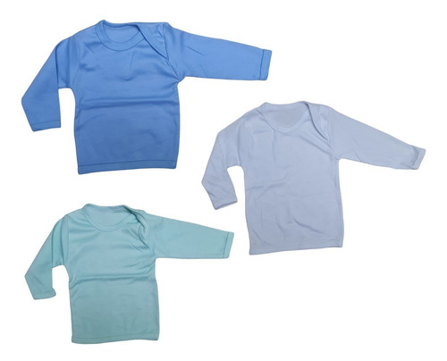 Pack 3 Camisetas Bebé 100% Algodón