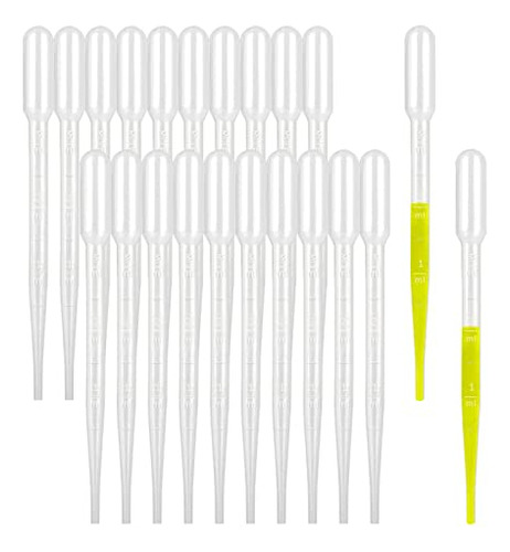 120 Pipetas De Transferencia De Plástico De 3 Ml, Pipe...