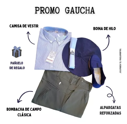 Ropa Gaucho Combos | MercadoLibre 📦