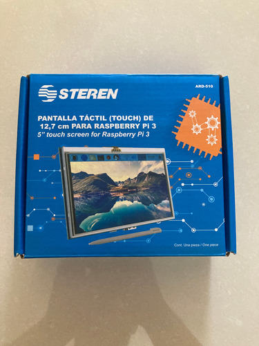 Pantalla Raspberry Pi 3 Touchscreen Display Steren Ard-510 (Usado)