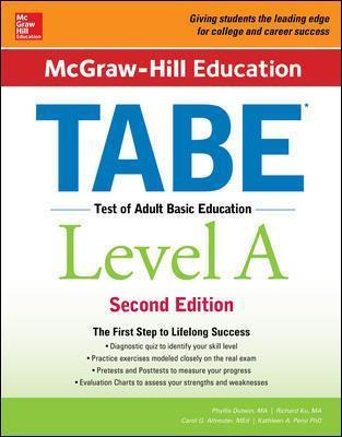 Libro Mcgraw-hill Education Tabe Level A, Second Edition ...