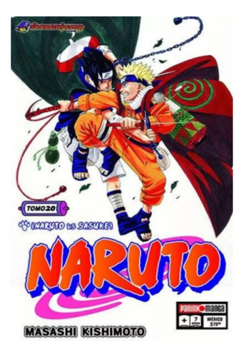 Naruto Tomo N.20 Panini Anime Español