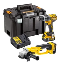 Comprar Kit Taladro Percutor + Esmeril Inalámbrico 20v Max Dewalt